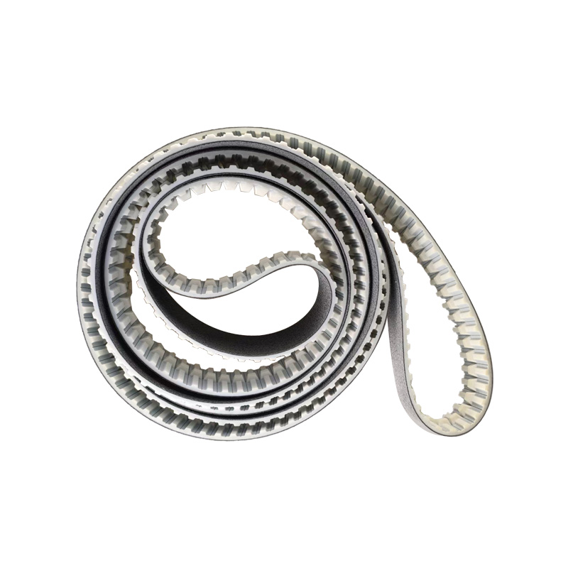 PU聚氨酯同步帶 85HK13*8導(dǎo)條 加2mm灰色低溫毛氈 耐磨防滑輸送帶