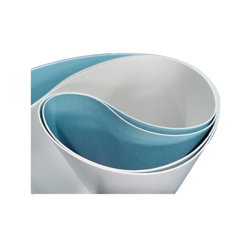 白色硅膠防沾輸送帶食品輸送帶衛(wèi)生用品輸送帶