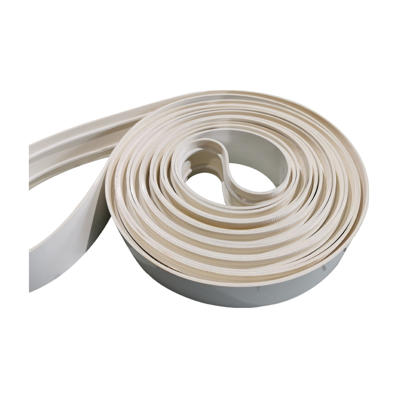 導條輸送帶白色PVC食品級輸送帶定制